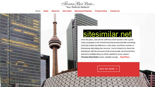 Torontosbestdeals similar sites