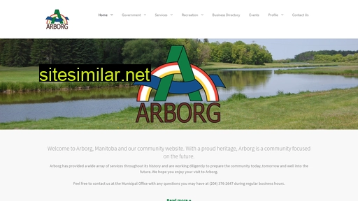 townofarborg.ca alternative sites