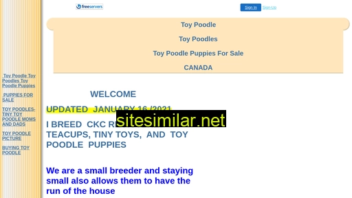 toypoodle.ca alternative sites
