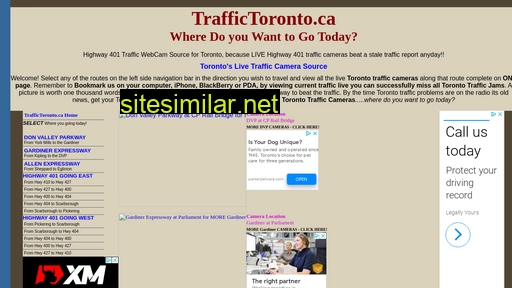 traffictoronto.ca alternative sites