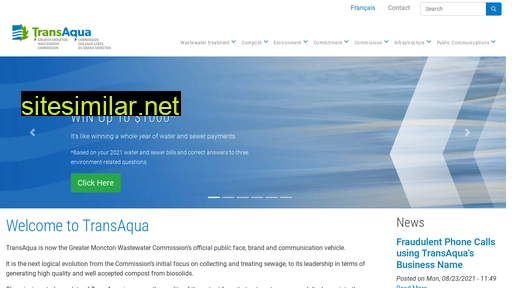 transaqua.ca alternative sites