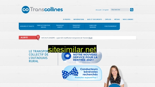 transcollines.ca alternative sites