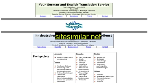 Translations-plus similar sites
