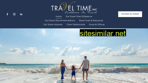 Traveltime similar sites
