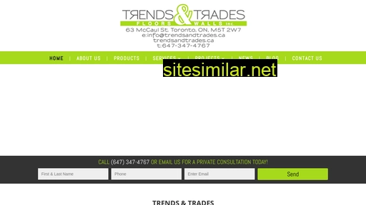 trendsandtrades.ca alternative sites