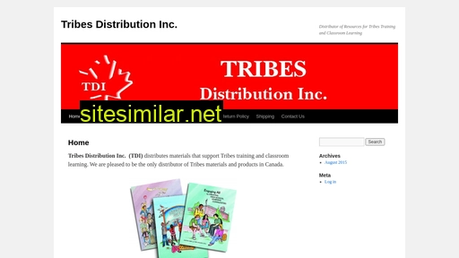 Tribesdistribution similar sites