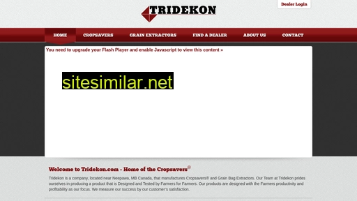 tridekon.ca alternative sites