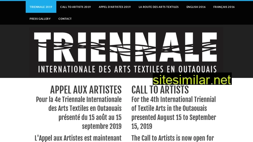 triennale-outaouais.ca alternative sites