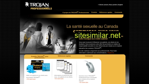 trojanprofessionnels.ca alternative sites