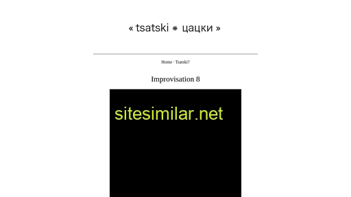 tsatski.ca alternative sites