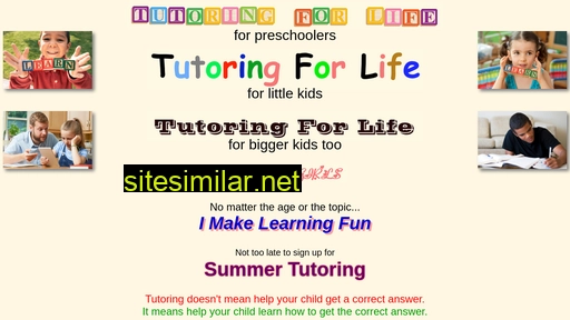tutoringforlife.ca alternative sites