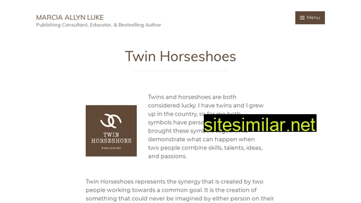 Twinhorseshoes similar sites