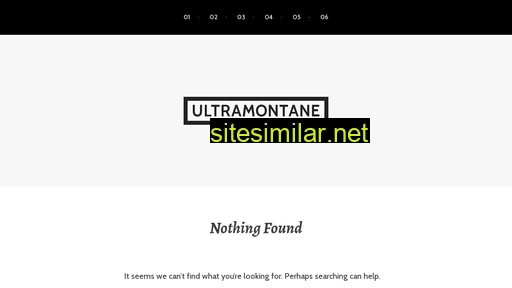 ultramontane.ca alternative sites