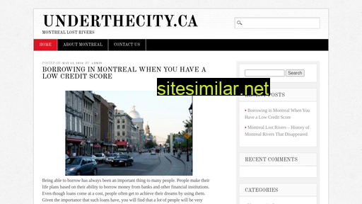 underthecity.ca alternative sites