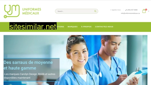 Uniformesmedicaux similar sites