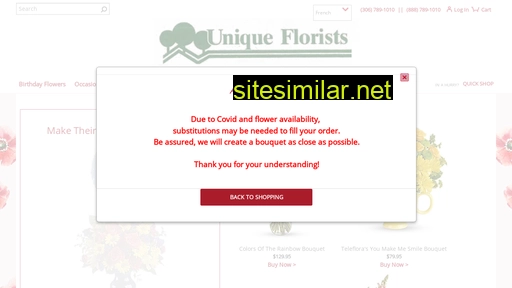 uniqueflorists.ca alternative sites