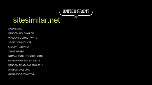 unitedfront.ca alternative sites