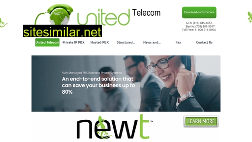unitedtelecom.ca alternative sites