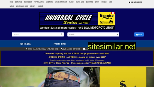 universalcycle.ca alternative sites