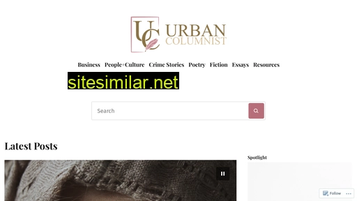 Urbancolumnist similar sites