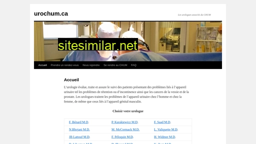 urochum.ca alternative sites