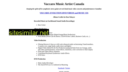 vaccaro.ca alternative sites