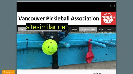 vancouverpickleball.ca alternative sites