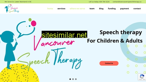 Vancouverspeechtherapy similar sites
