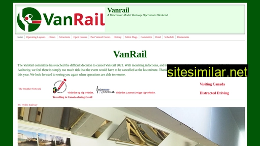 Vanrail similar sites