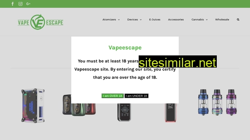 vapeescape.ca alternative sites