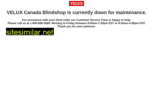 veluxblinds.ca alternative sites