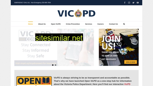 vicpd.ca alternative sites