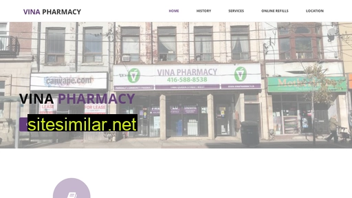 vinapharmacy.ca alternative sites