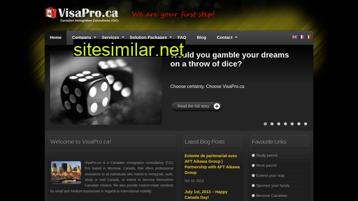 visapro.ca alternative sites