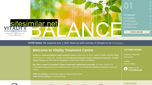 vitalitytreatment.ca alternative sites