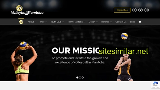 volleyballmanitoba.ca alternative sites