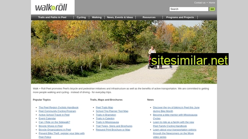 walkandrollpeel.ca alternative sites