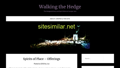 walkingthehedge.ca alternative sites