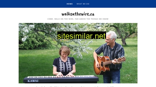 walkonthewire.ca alternative sites