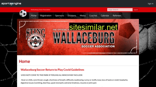 Wallaceburgsoccer similar sites