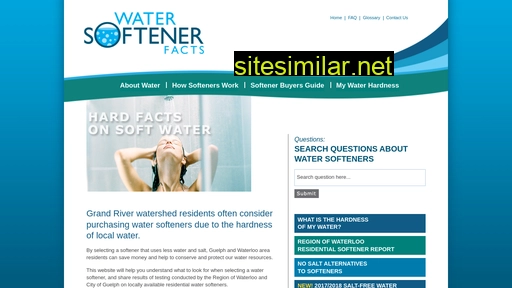 watersoftenerfacts.ca alternative sites