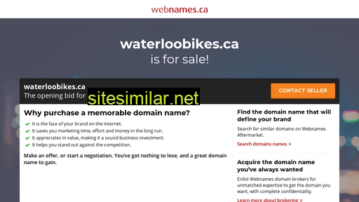 waterloobikes.ca alternative sites
