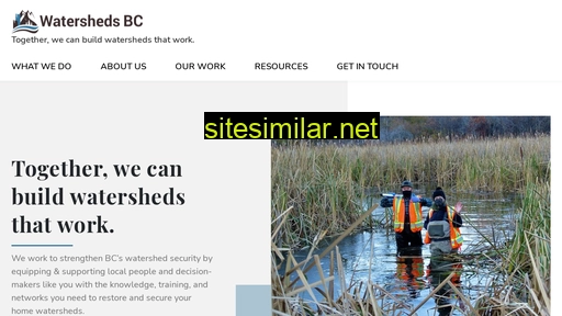 watershedsbc.ca alternative sites