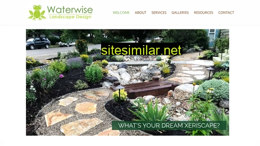 waterwisedesign.ca alternative sites
