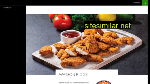 Watsonridgefoods similar sites