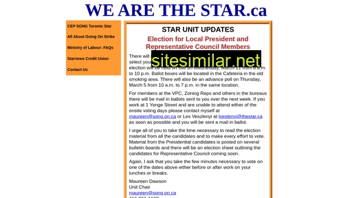 wearethestar.ca alternative sites