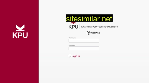 webmail.kpu.ca alternative sites