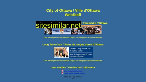 webstaff.ottawa.ca alternative sites