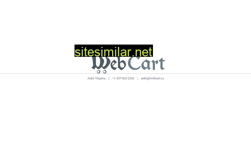 webcart.ca alternative sites