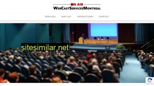 webcastservicesmontreal.ca alternative sites